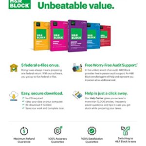 H&R Block Tax Software Premium 2022 with Refund Bonus Offer (Amazon Exclusive) [PC Download] (Old Version)