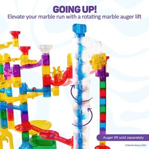 Marble Genius Auger Lift Extension: Marble Run Auger Accessory Set Adds 13 Inches to Marble Genius Auger Lifts for Additional Marble Run Fun, Auger Motor & Batteries Not Included, Designed for Ages 5+