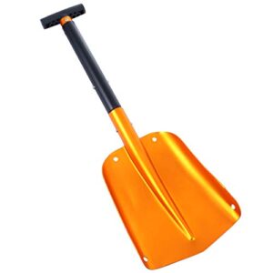 snow shovels heavy duty snow removal shovels - foldable cordless snow shovel 21 x 11 utility ice shovel for car driveway