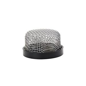 yeshinda stainless steel mesh strainer 3/4"- 14, aerator screen strainer stainless compatible for livewell pump and baitwell