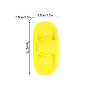 2Pcs Magnetic Stud Finder Wall Scanner with 2 Mark Holes, Mini Magnet Stud Finder Tool, No Batteries Needed