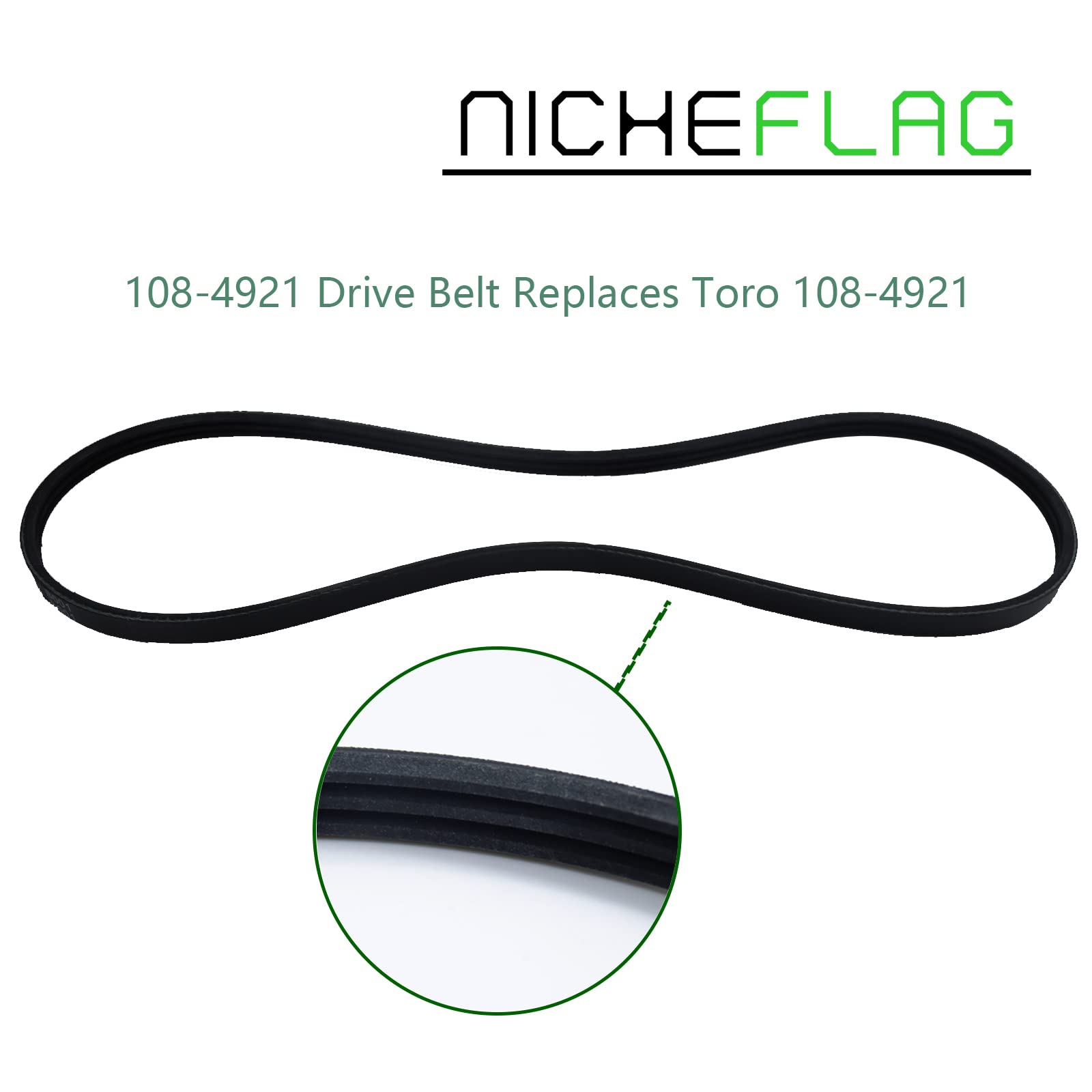 NICHEFLAG 99-9313 Snowblower Paddles with 133-5585 Scraper 108-4921 Belt Replaces 55-9250, 55-9251, 88-0771, 125-1128 for Toro Power 210R, 221E, 221R, 421QE, 421QR, 621, 621R, CCR6053 Snowthrowers