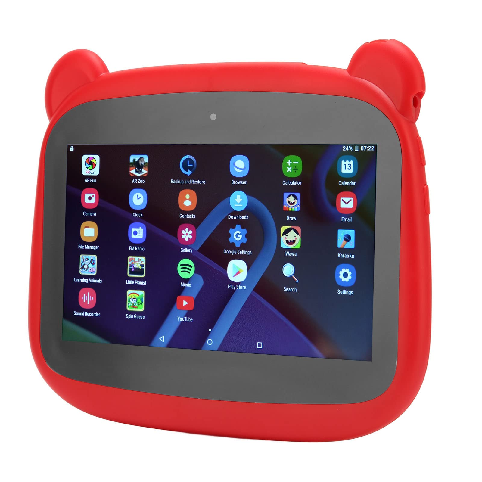 HD Tablet, Octa Core US Plug 100240V Dual Band Kids Tablet for Ebook (US Plug)