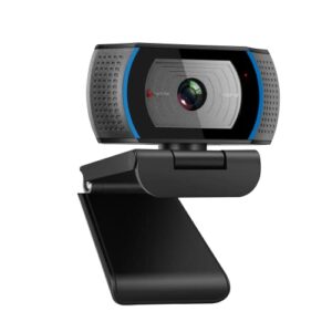 angetube webcam with microphone and privacy cover，pc camera autofocus webcam，1080p usb web camera with software control for mac and windows, pc computer camera compatible with zoom/skype/teams/obs