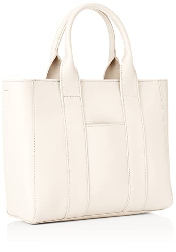 Ozok 50201 Women's Shoulder Bag, Tote Bag, Synthetic Leather, Faux Leather, 2-Way, Crossbody, White