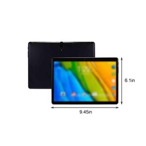 HD 10.1 Inch Android Tablet - 8-core IPS - High Definition Screen - WiFi Bluetooth Voice Call - Game Video Learning Tablet - SIM Card Communication Function 256GB (Black)
