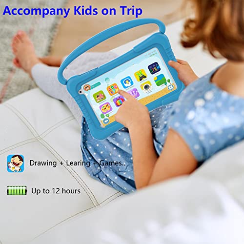 CUPEISI Q2 Kids Tablet, 7 inch, Android 11, 32GB Storage, Dual Camera, Kid-Friendly