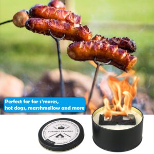 EUPNHY Portable Campfire | Portable Fire Pit | Smores Maker | Lightweight and Portable | 3-5 Hours of Burn Time | Convenient-No Wood-No Embers-No Hassle | Great Gifts for Picnics, Camping and More.