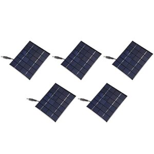 dmiotech 6v 2w 136mm x 110mm mini solar panel cell for diy electric power project