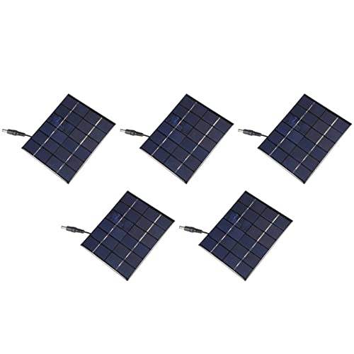 DMiotech 6V 2W 136mm x 110mm Mini Solar Panel Cell for DIY Electric Power Project