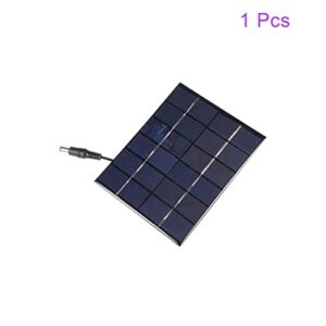 DMiotech 6V 2W 136mm x 110mm Mini Solar Panel Cell for DIY Electric Power Project