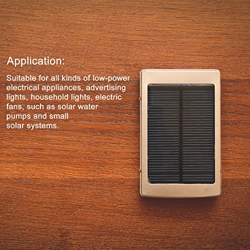 DMiotech 6V 2W 136mm x 110mm Mini Solar Panel Cell for DIY Electric Power Project