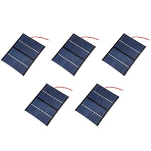 dmiotech 12v 1.5w 115mm x 90mm mini solar panel cell for diy electrical power project