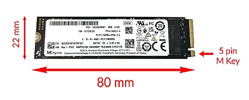 OEM SK HYNIX HFS256GDE9X081N 256GB M.2 PCIe NVME Solid State Drive SSD 2280 M Key