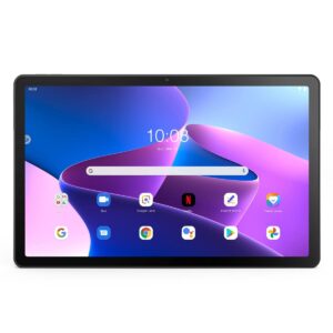 Lenovo Tab M10 Plus Gen 3 10.6" 2K 128GB Wi-Fi Tablet, MediaTek Helio G80, 4GB RAM, Android 12, Storm Gray