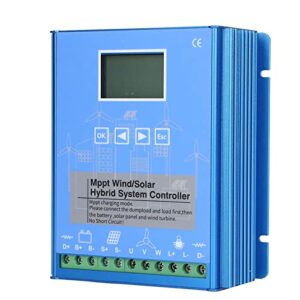 24v 48v mppt wind solar hybrid controller solar wind power accessories, universal lcd energy controller wind 1000w photovoltaic 1000w