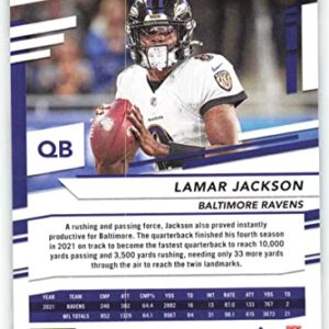 2022 Panini Prestige #20 Lamar Jackson NM-MT Baltimore Ravens Football