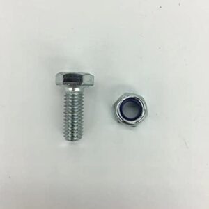 Aettb Replacement Auger Shear pin Bolts and Nuts for Snow Blower HS1132 HS928 HS828 HS724 HS624 (Set of 20)