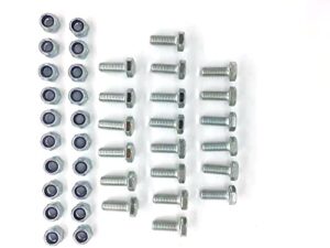 aettb replacement auger shear pin bolts and nuts for snow blower hs1132 hs928 hs828 hs724 hs624 (set of 20)
