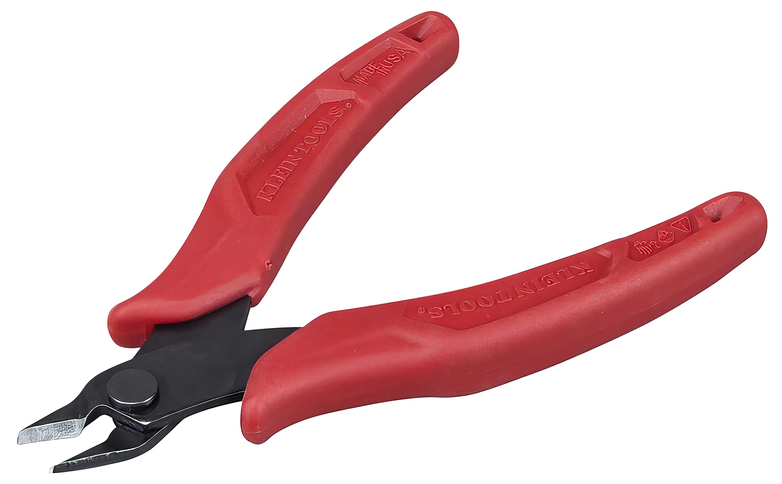 Klein Tools Diagonal Cutting Pliers (8-Inch) and Flush Cutters (5-Inch) Pliers Set