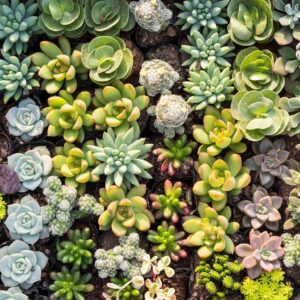 800+ Mix Succulent Seeds Rare Perennial DIY Bonsai Ornamental Plant Succulent Seeds for Planting Indoor and Outdoor