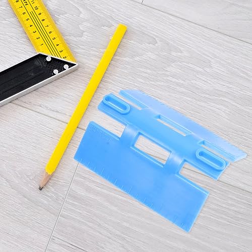 DOITOOL Profile Working Bull Woodworking Scriber Scribe Paint Hand Hardwares Corners Durable Gauge Gage Trim Nose Tools Marking Bullnose Line Corner Carpentry for Mark Home Tool Wood