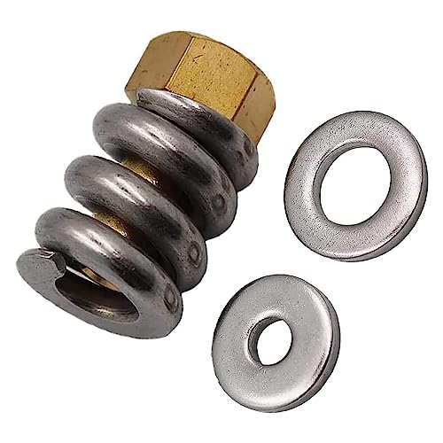 Zeiboat 53108900 Spring Barrel Nut Assembly, Compatible with P Pool/Spa Cartridge and FNS Plus Swimming Pool and D.E.Filter, 1.72'' Length