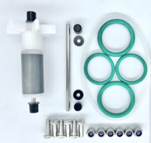 bamkyait p4071 58113 replace lay-z-spa coleman hot tub water pump seal e02 rebuild kit with impeller & shafts