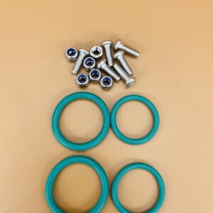 Bamkyait P4071 58113 Replace Lay-Z-Spa Coleman Hot Tub Water Pump Seal E02 Rebuild Kit with Impeller & Shafts