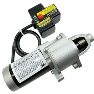 tinsaen 14 teeth electric starter motor jq170-2 compatible with 291cc storm force lct ohv gas engine（2021 and later）and husqvarna st230p，fit 2013 ariens 30" deluxe、 lct 306 cc ariens ax snowblower