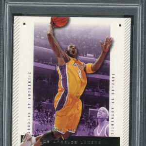 Kobe Bryant 2002 SP Authentic Upper Deck Basketball Card #37 Graded PSA 10 GEM MINT