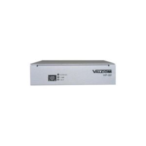 valcom - vip-201a - valcom pagepro vip-201a sip paging gateway - 1 x rj-45 - 1u high - rack-mountable, desktop