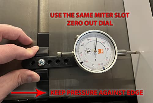 Table Saw Alignment Gauge Without Dial Indicator - Calibrate and Align Your Blade & Fence - Eliminate Burn Marks and Reduce Kickback!