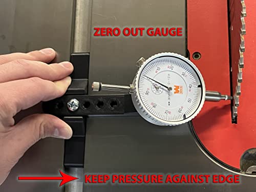 Table Saw Alignment Gauge Without Dial Indicator - Calibrate and Align Your Blade & Fence - Eliminate Burn Marks and Reduce Kickback!