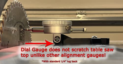 Table Saw Alignment Gauge Without Dial Indicator - Calibrate and Align Your Blade & Fence - Eliminate Burn Marks and Reduce Kickback!