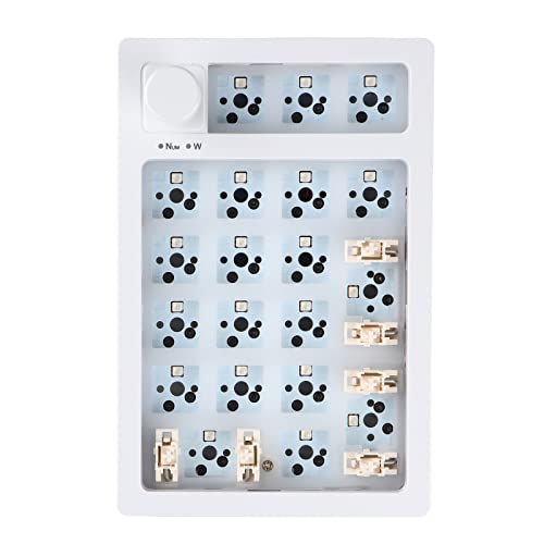 EPOMAKER FEKER JJK21 20 Keys Mechanical Numpad Kit, Gasket Mount Hot Swappable Bluetooth 5.0/2.4GHz/Wired Numeric Keypad with a Rotary Knob, 1500mAh Battery, Compatible with 3/5Pin Switches