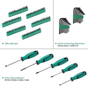 Towallmark 213 Piece Mechanic Tool Set and Socket Wrench Set, SAE and Metric Household Hand Tool Kit, Cr-V Constructed, Home/Auto Repair Tool Sets with Storage Case