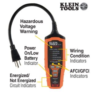 Klein Tools Electrical Outlet and GFCI Testers Bundle | RT310 + RT250