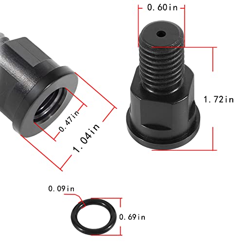 Deecaray R0557100 Pressure Gauge Adapter with O-Ring Seal,Compatible with Zodiac Jandy Cs Series Cartridge Filters