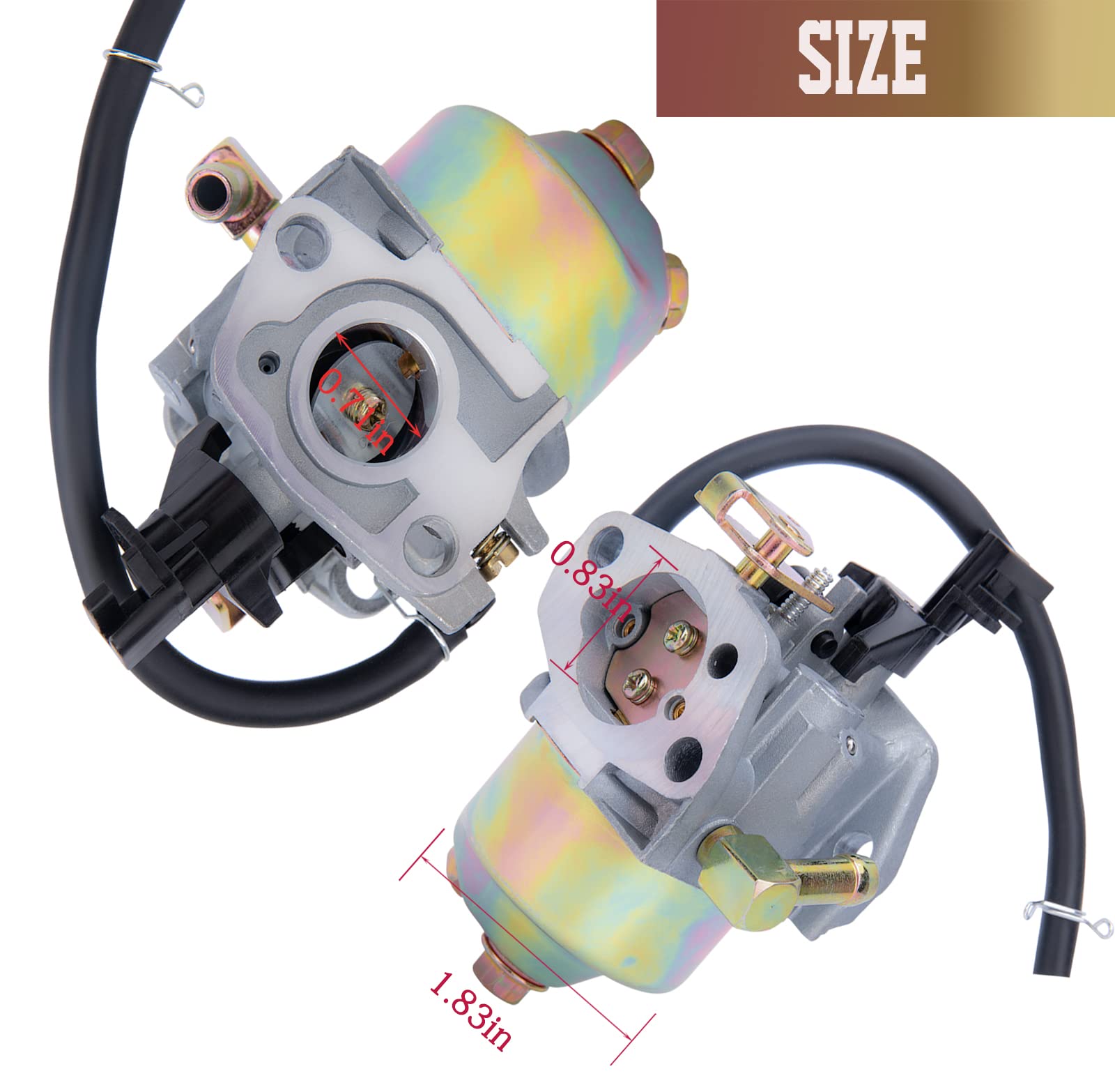 951-12705 Carburetor for MTD CUB Cadet Troy-Bilt 951-12705 951-10974 951-10974A HUAYI 165S 165SA Stens 520-862 MTD Yard Machines 31AM62EE700 31AS62EE731 31AS2N1C701 Cub Cadet 524