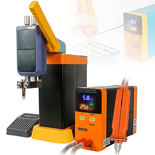 CHUNTIANMEI 801B Battery Spot Welder,Industrial Energy Storage Battery Welding Machine,with Spot Welder Pen,11.6Kw Pulse Spot Welder,Portable Precision Battery Welding Equipment