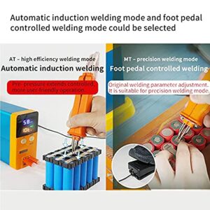 CHUNTIANMEI 801B Battery Spot Welder,Industrial Energy Storage Battery Welding Machine,with Spot Welder Pen,11.6Kw Pulse Spot Welder,Portable Precision Battery Welding Equipment