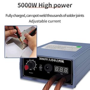 Smalibal Pack Welding Tool 5000W Foot Switch 18650 Battery Spot Welders DIY Mini EU Plug