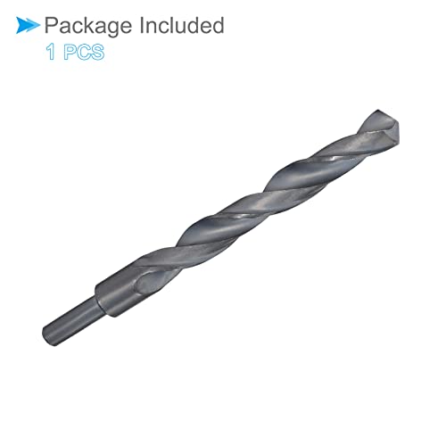 CoCud Reduced Shank Twist Drill Bits, 16mm Cutting Edge, Nitride Coated High Speed Steel 4241 - (Applications: for Stainless Steel Drilling Machine)