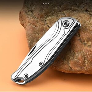 DHDestined Fateful Pocket Folding Knife, for Camping Survival Indoor and Outdoor Activities