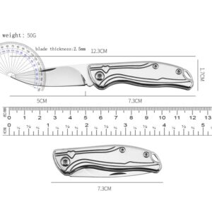 DHDestined Fateful Pocket Folding Knife, for Camping Survival Indoor and Outdoor Activities