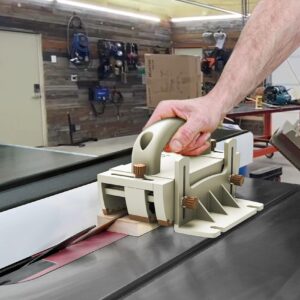Zebekk Push Block for Table Saws, Router Tables, Band Saws & Jointers - Cuts Safe - Easy to Assembly