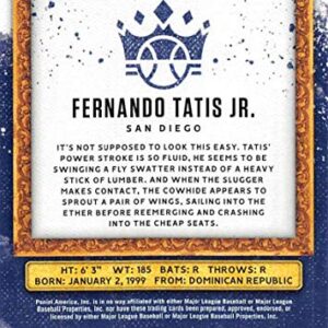 Baseball MLB 2020 Panini Diamond Kings #137 Fernando Tatis Jr. NM Near Mint Padres