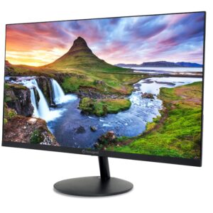 AOPEN 24SA2Y bi 23.8" Full HD (1920 x 1080) VA-Monitor | Ultra-Thin with ZeroFrame | Home or Office | AMD FreeSync | Up to 75Hz | 1ms-TVR | Ports: 1 x HDMI 1.4 & 1 x VGA (HDMI Cable Included)