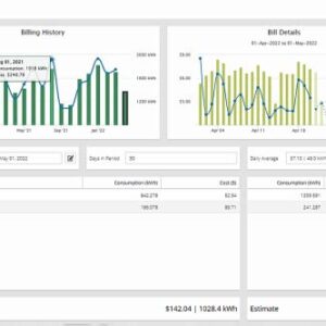 Eyedro Business 3-Phase Solar & Energy Monitor - View Your High Resolution Energy Usage in a Variety of ways via My.Eyedro.com (No Fee) - Energy Costs in Real Time - EYEDRO5-BEW (Ethernet/WIFI)